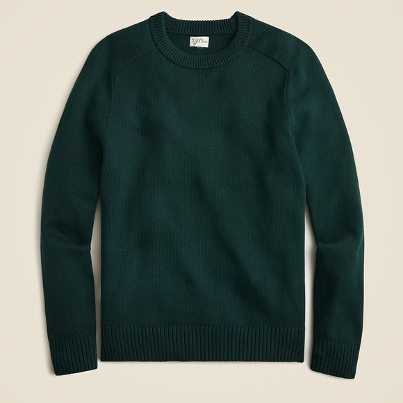 NEW J.crew Heritage cotton crewneck sweater - Picture 1 of 3